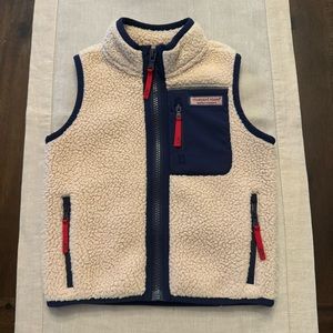 Vineyard Vines Boys Sherpa Shep Vest 2T